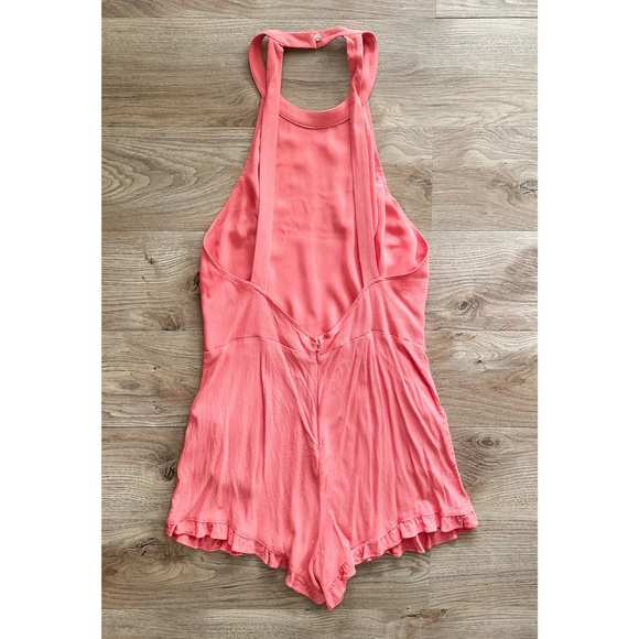 Coral Romper - Picture 2 of 2